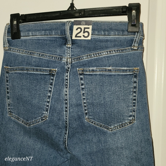 GAP Sky High Rise True Skinny Jeans Sz: 0 NWT - Picture 8 of 10